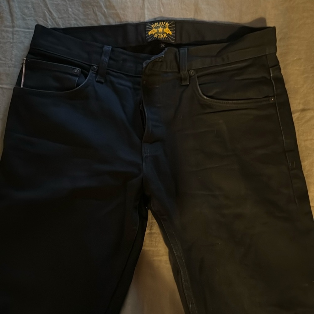 Men’s Bravestar size 32 black denim